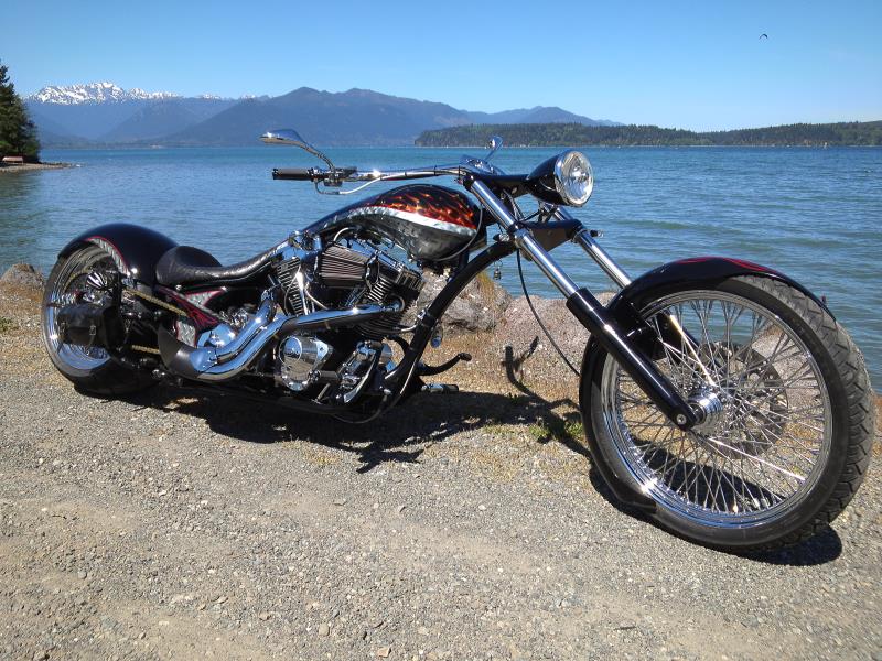 SnL Scooters Big Bear Chopper Sled