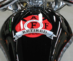 Big Bear Chopper Sled Tank with IAFF logo